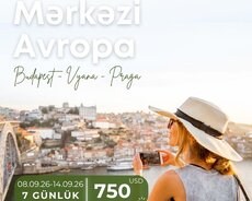 Budapest, Vienna and Prague Europe Tour